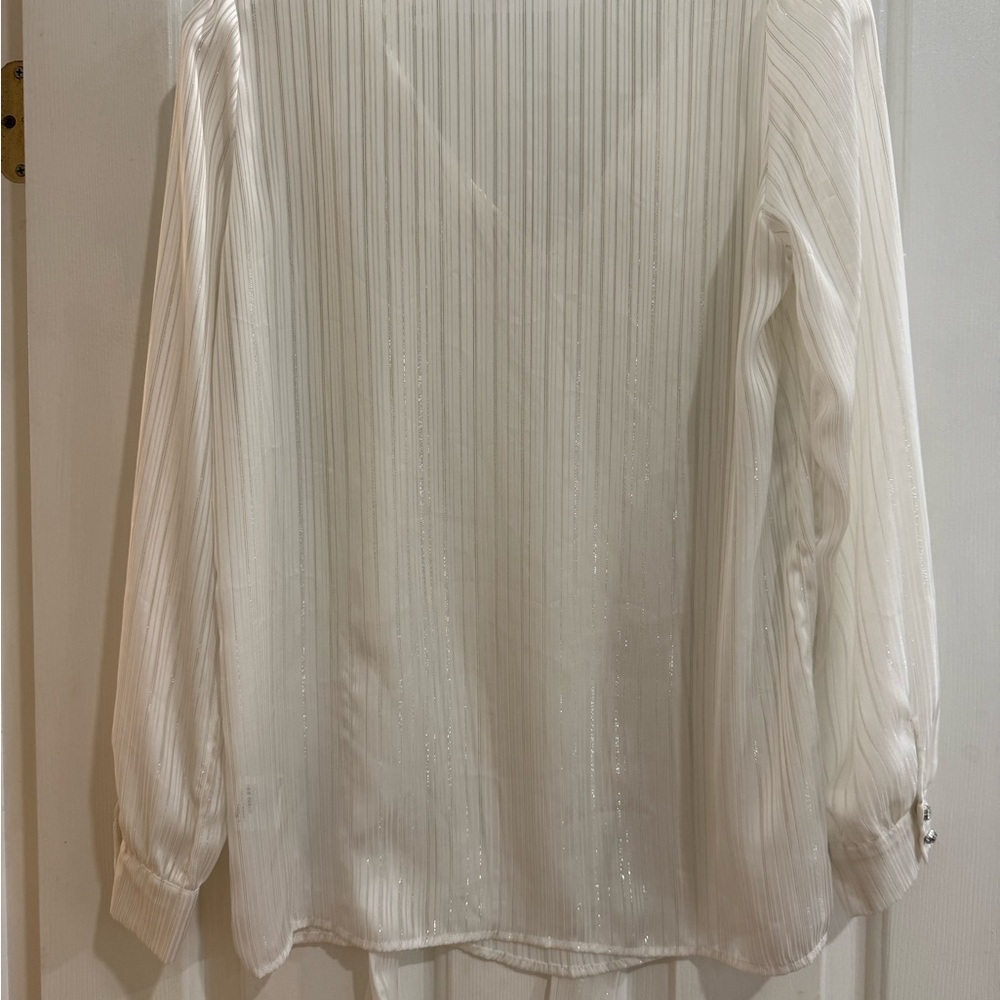 Elegant White Women's Top